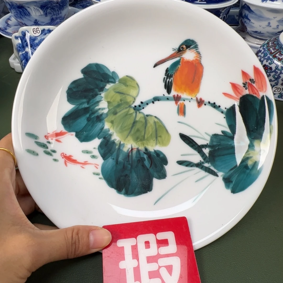 陶瓷景德镇纯手工纯手绘茶具木木68