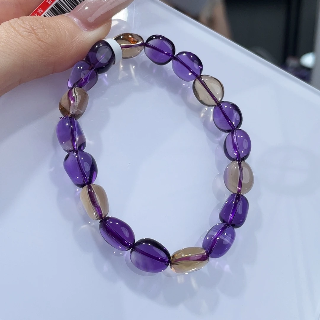 手链未镶嵌紫晶糖豆豆手链