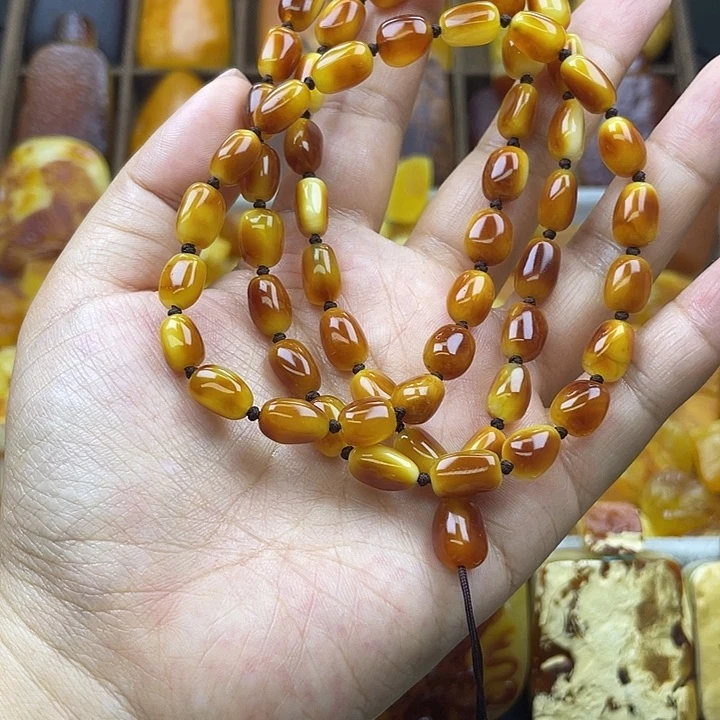 定制琥珀未镶嵌777888887777原石定制