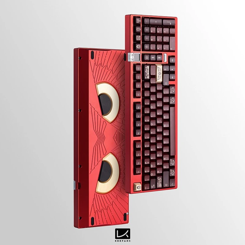 KBDfans Athena 1800雅典娜猫头鹰主题客制化机械键盘套件热插拔