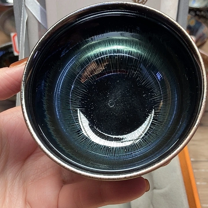 茶盏白丁故宫联名银丝水芽