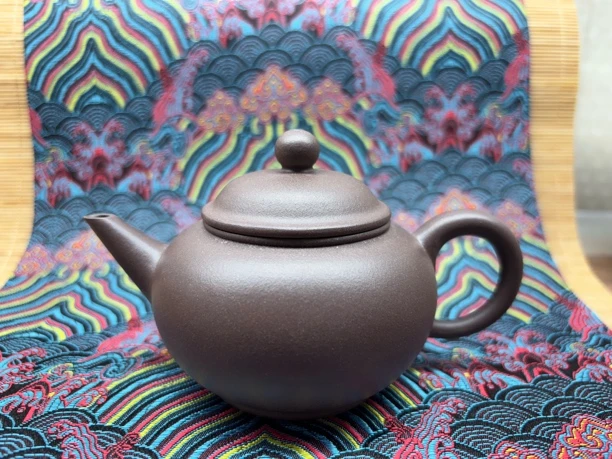 水平壶，精工半手，容量140cc，原矿天青泥