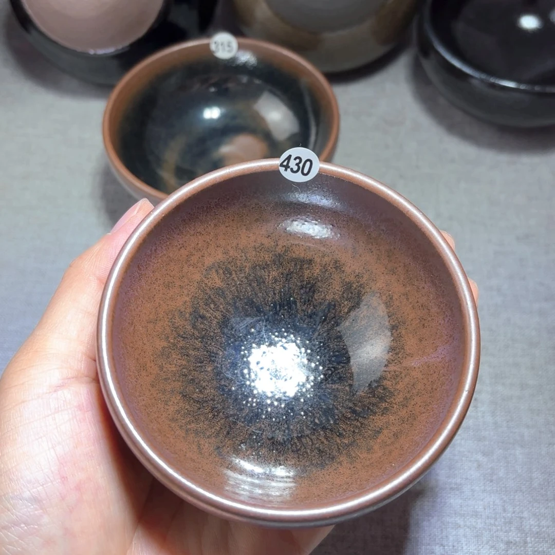 茶盏子衿手工柴烧盏磨底430
