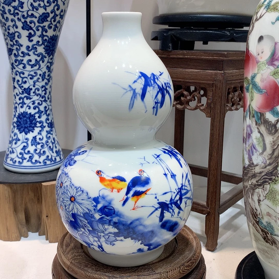 景德镇陶瓷花瓶摆件