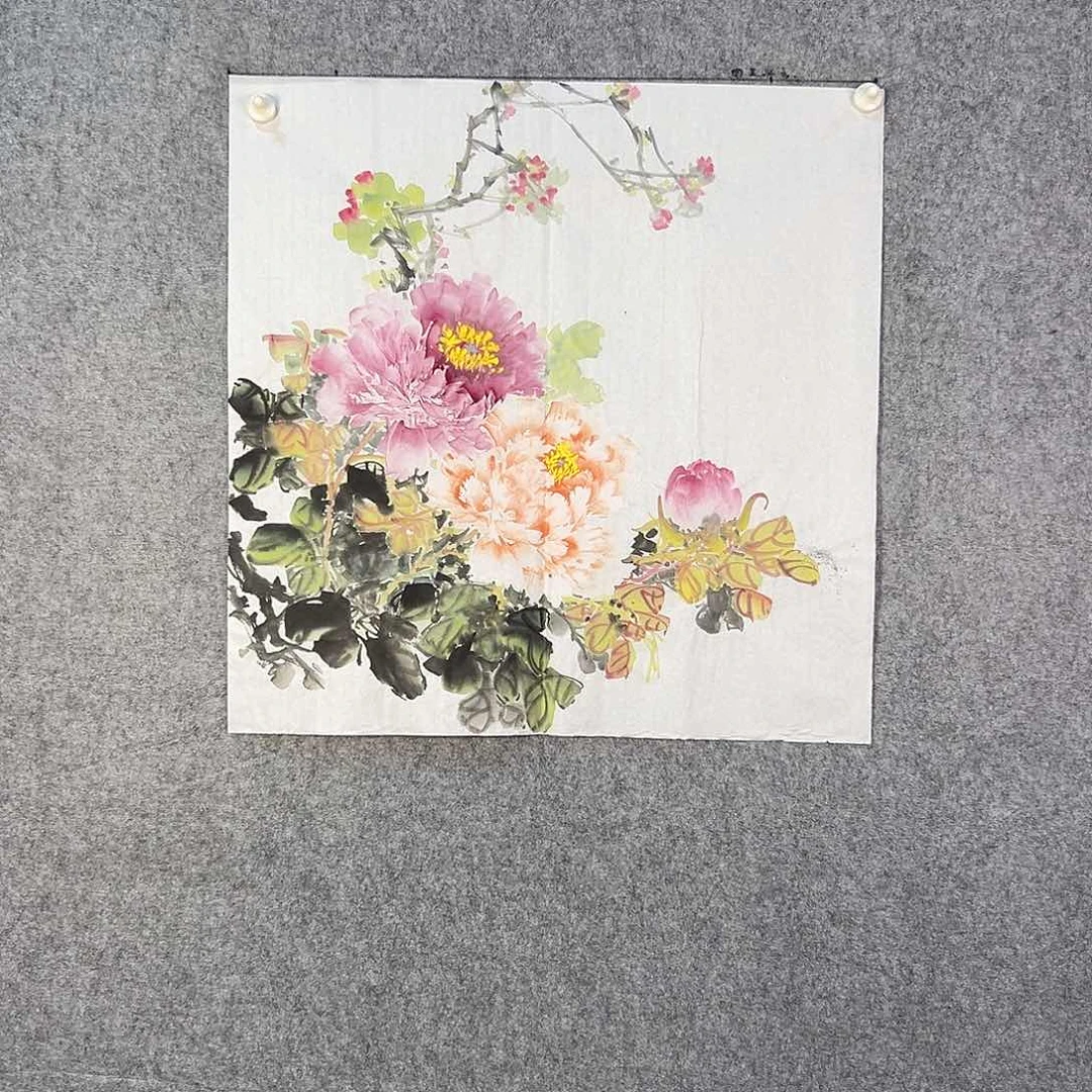 国画123 牡丹等植物资源优势显著突出而