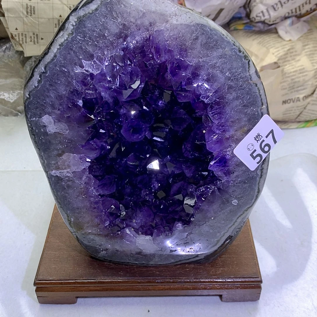 未镶嵌紫晶大型摆件（非配饰）