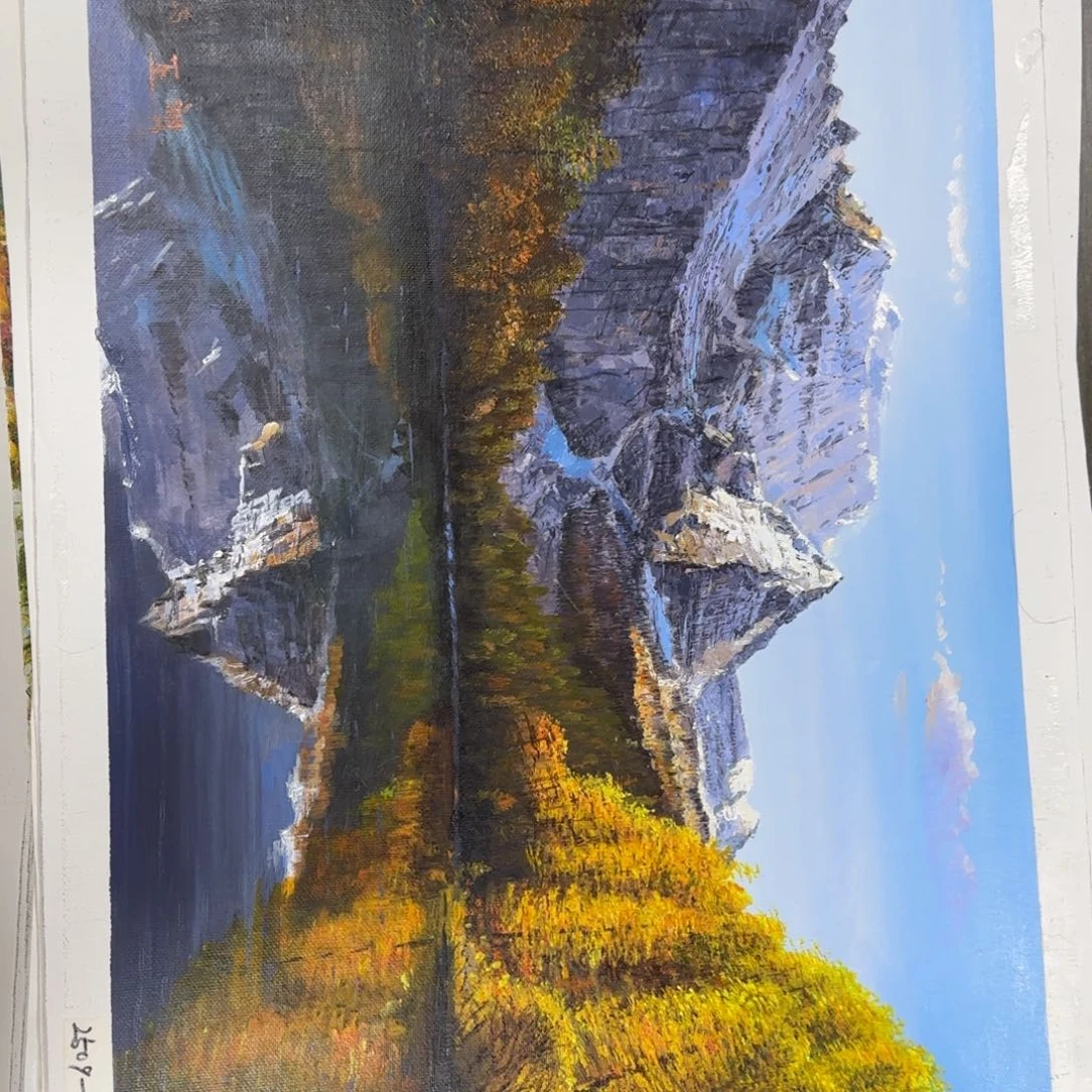 油画加油加油努力加油加油