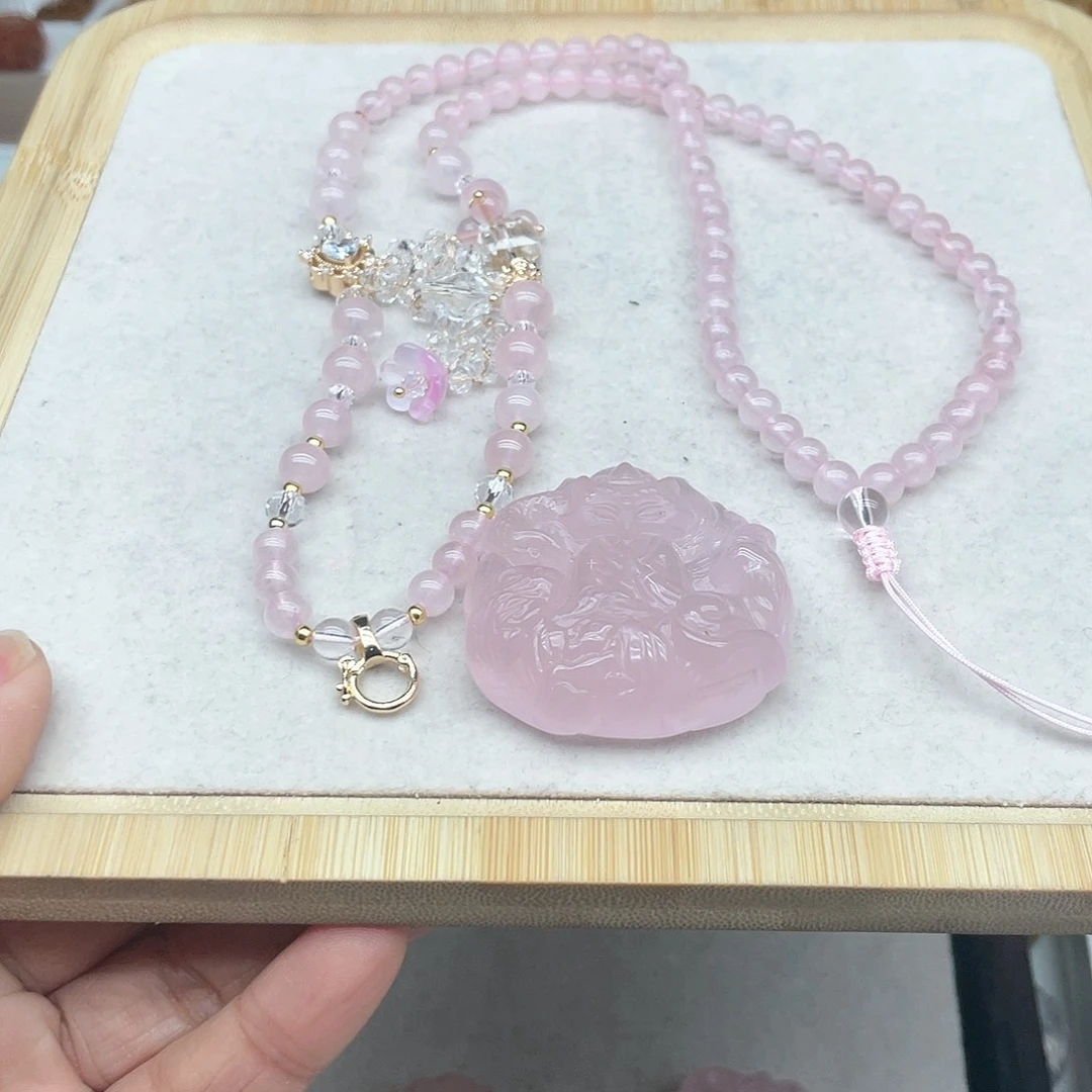 水晶吊坠(不含链)未镶嵌恭****来