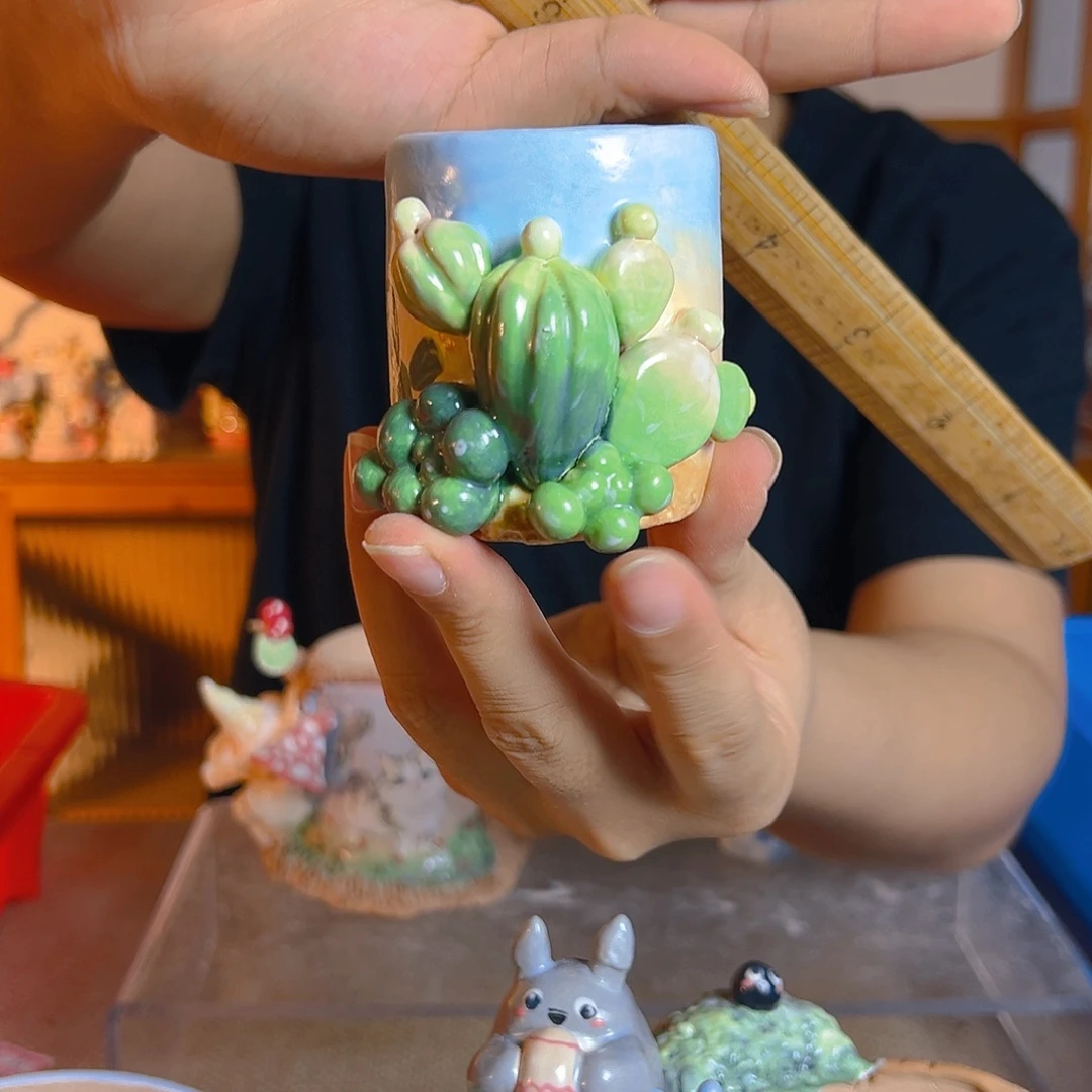 老梧家的手工多肉花盆