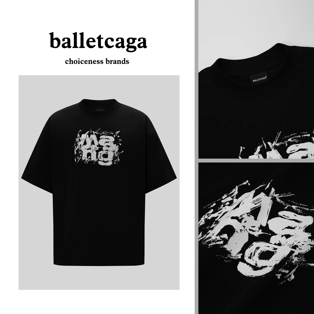 早秋潮牌男款短t2025新款短袖美式潮流宽松水洗休闲纯棉T恤夏季