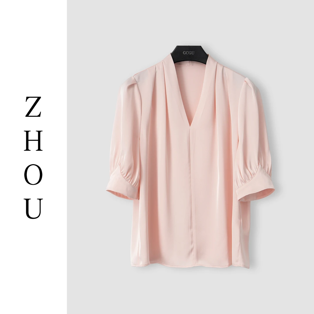 （周哥甄选）粉色上衣-23338