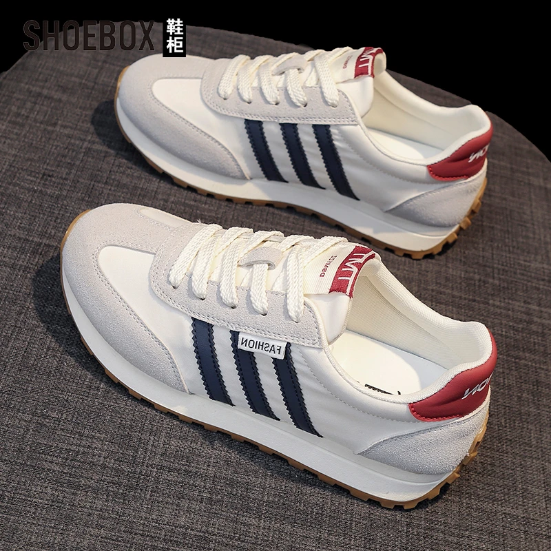 达芙妮集团旗下德训鞋女2025秋新款百搭阿甘女鞋子学生轻便运动鞋