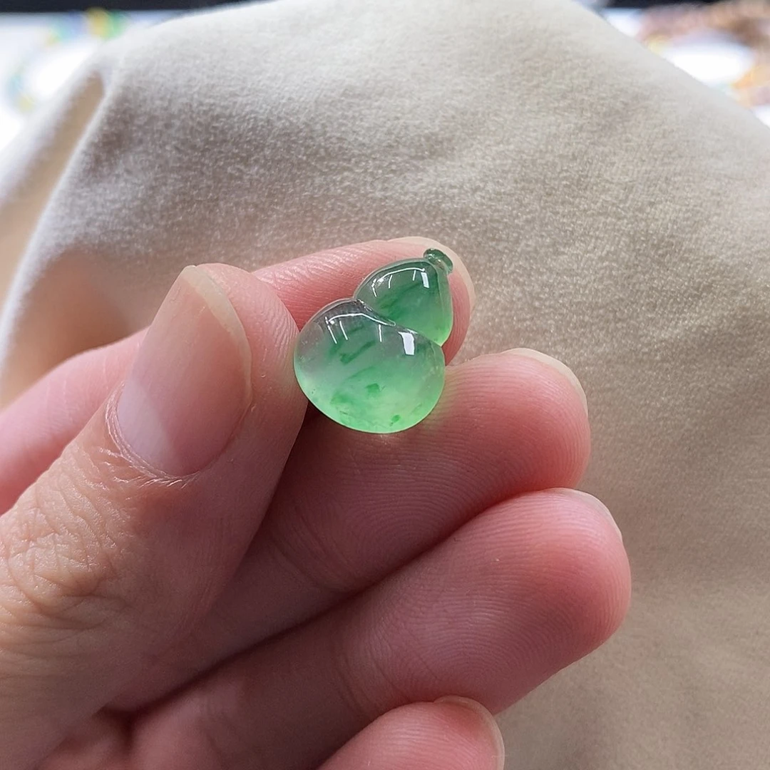 翡翠散珠高冰葫芦