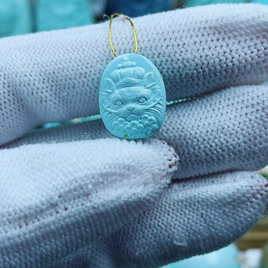 绿松石未镶嵌珠宝奇石