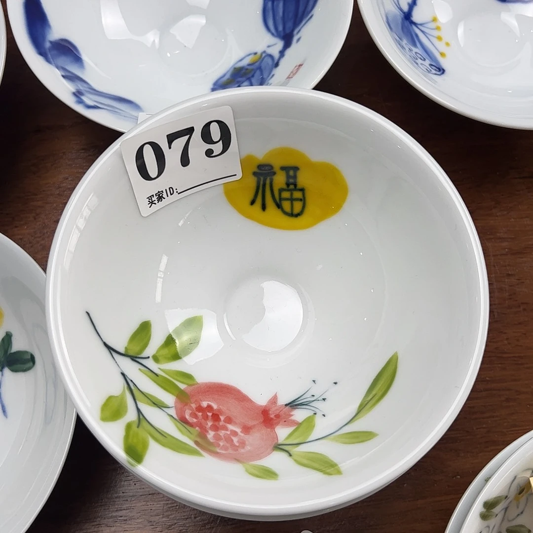 瓷片景德镇陶瓷手工手绘制作