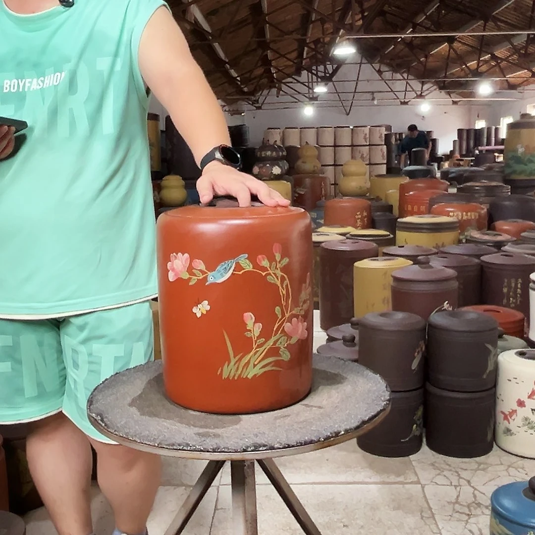 紫砂茶叶罐茶叶罐