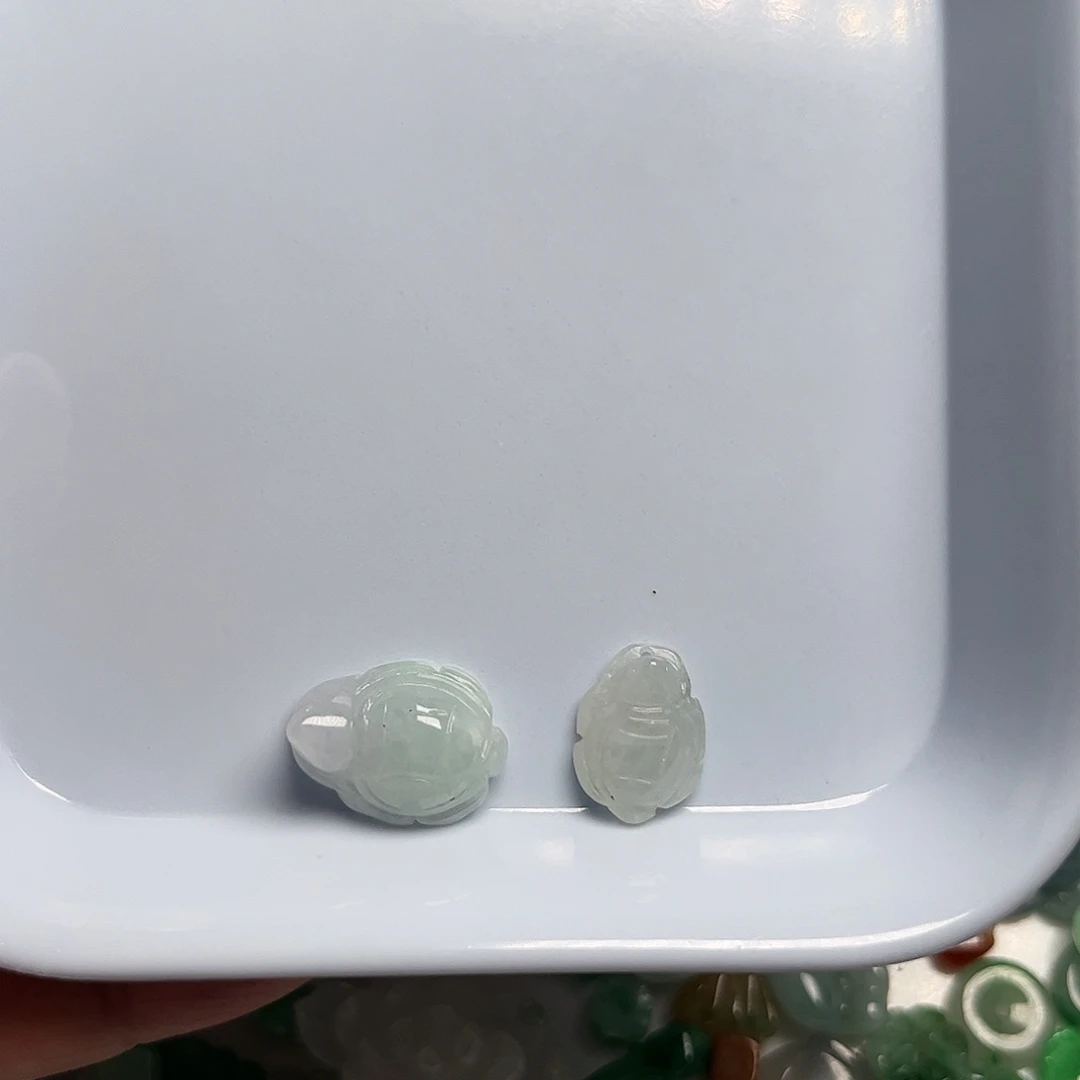 颈饰未镶嵌翡翠天然翡翠