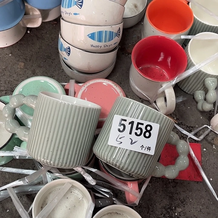 瓷外贸陶瓷餐具哟用品微瑕5158