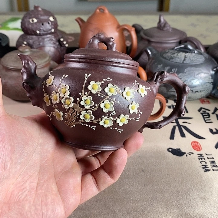 茶壶紫砂领****管紫砂的微瑕