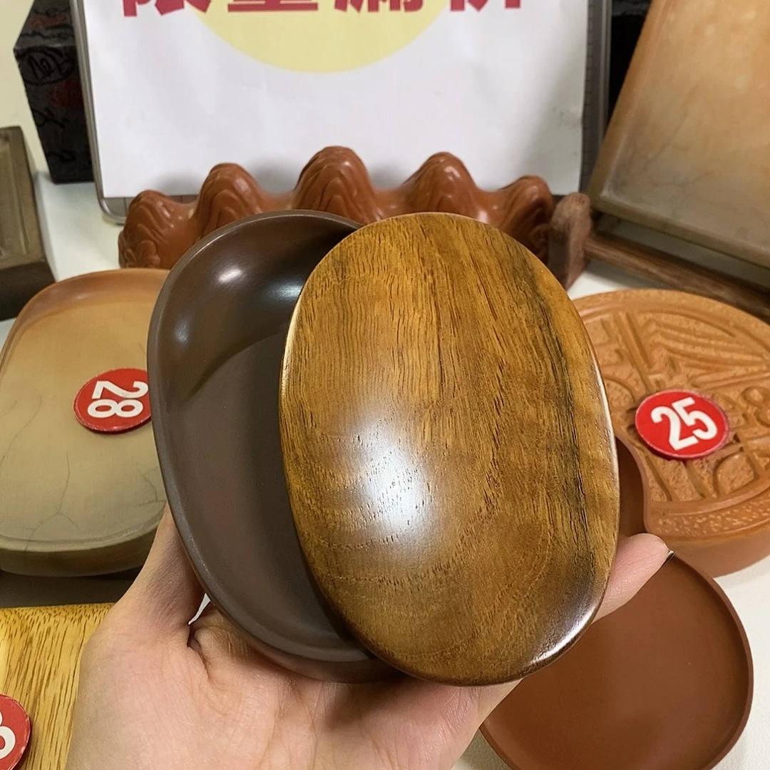 玫瑰紫椭圆平淌带盖子