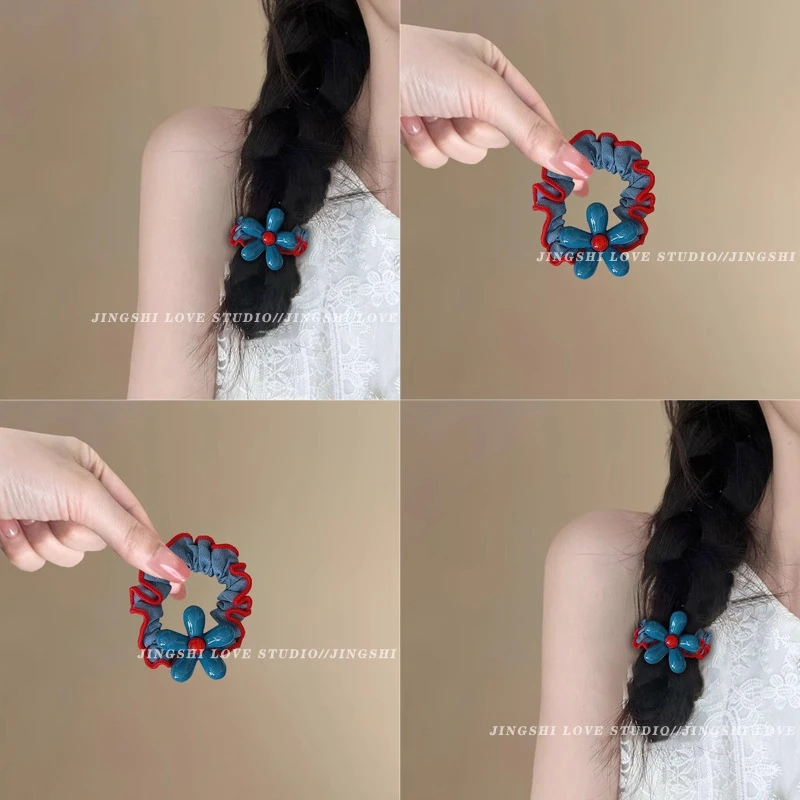 夏季绝美发圈皮筋女高级感洋气时尚发饰头绳