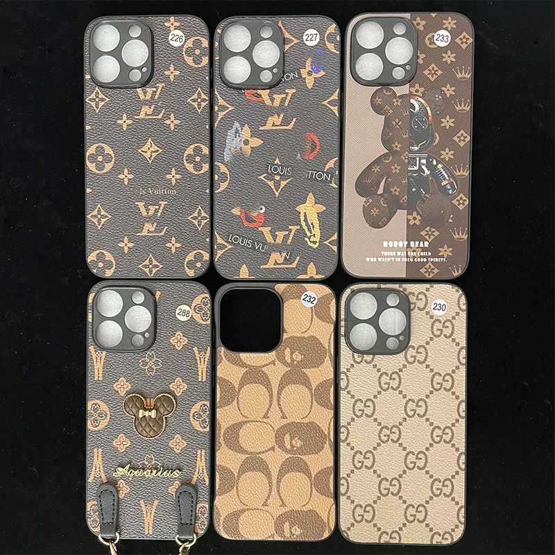 链接10高定系列尾货适用苹果华为oppovivo荣耀小米红米贴皮手机壳