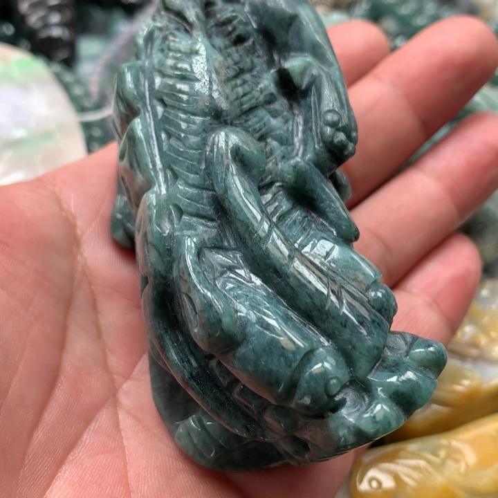 翡翠颈饰未镶嵌保真天然A货翡翠