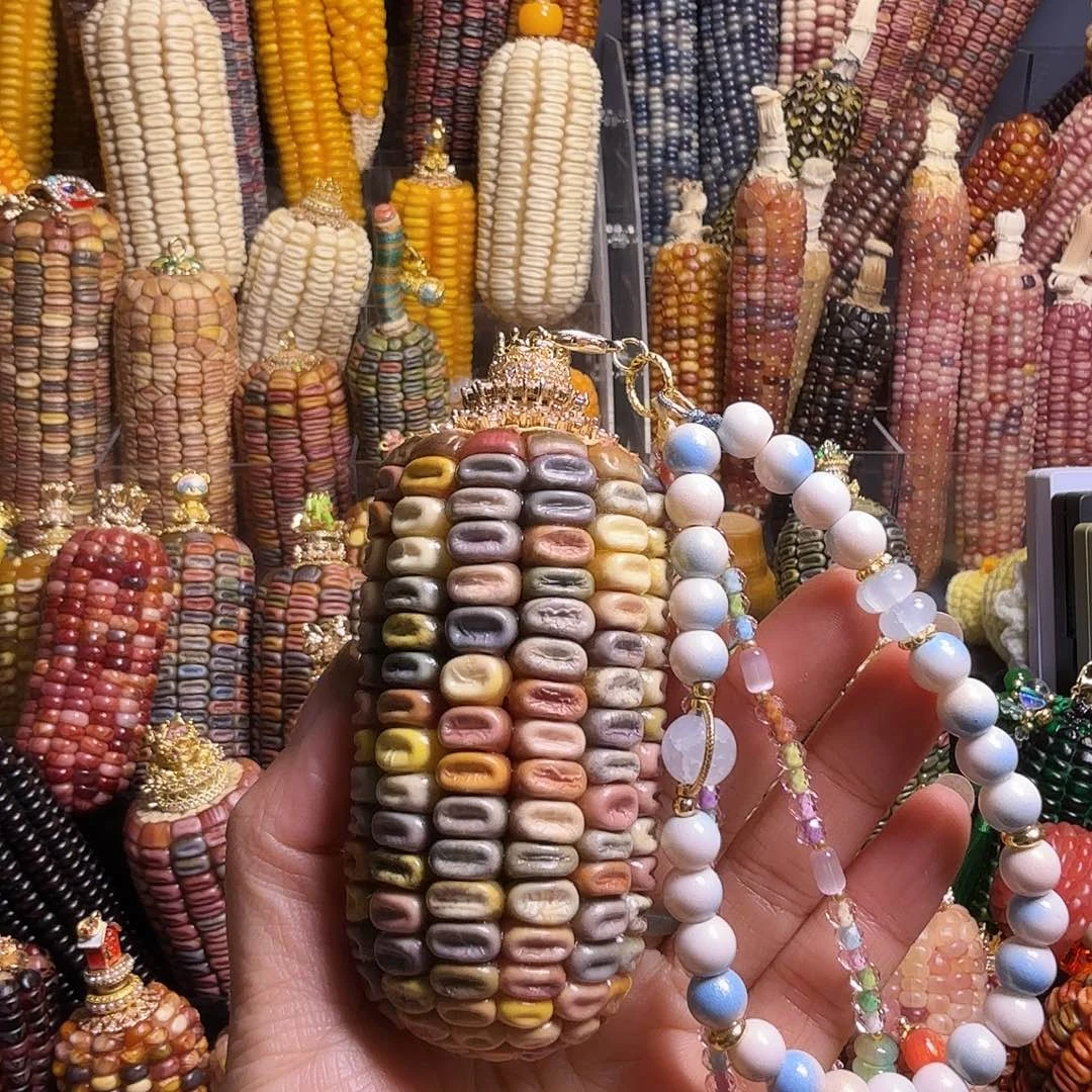 ****喵亚克力合金蕾丝直顺冰霜