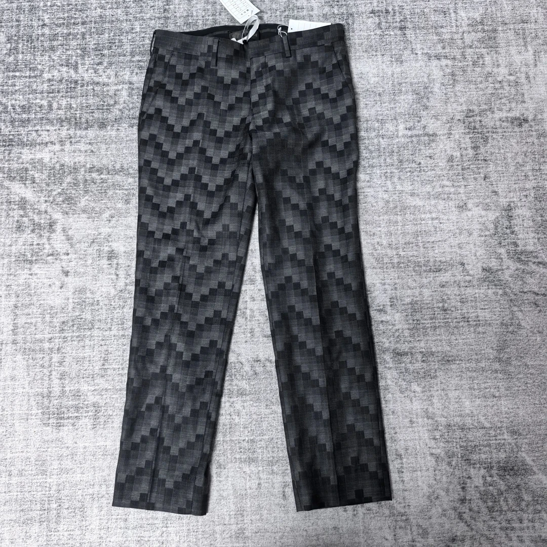 99新 VERSACE/范思哲 范思哲格子西裤4447