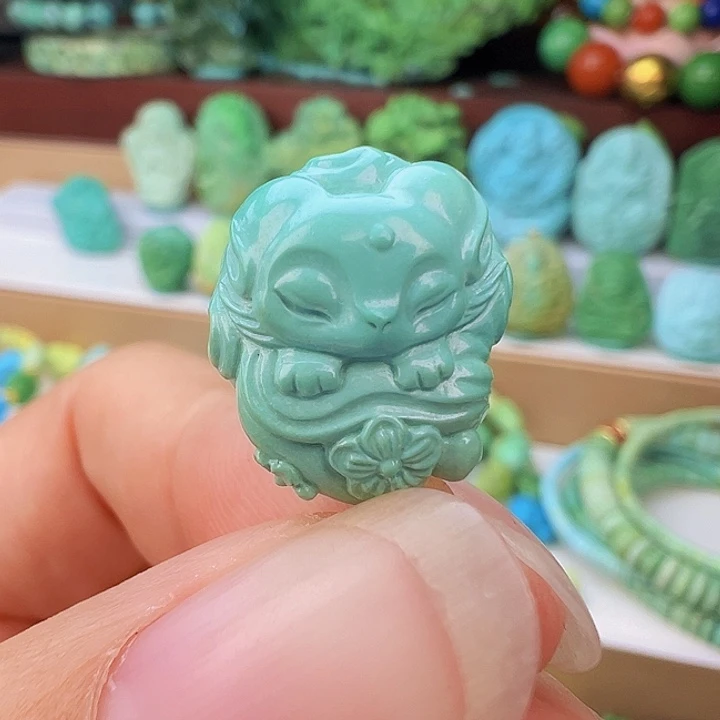 未镶嵌绿松石项链