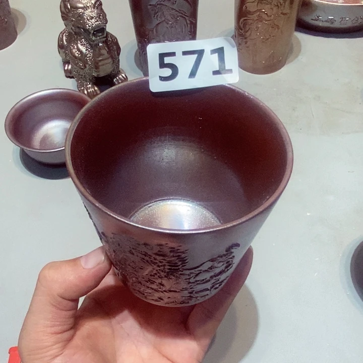 柴烧茶具陶瓷杯子