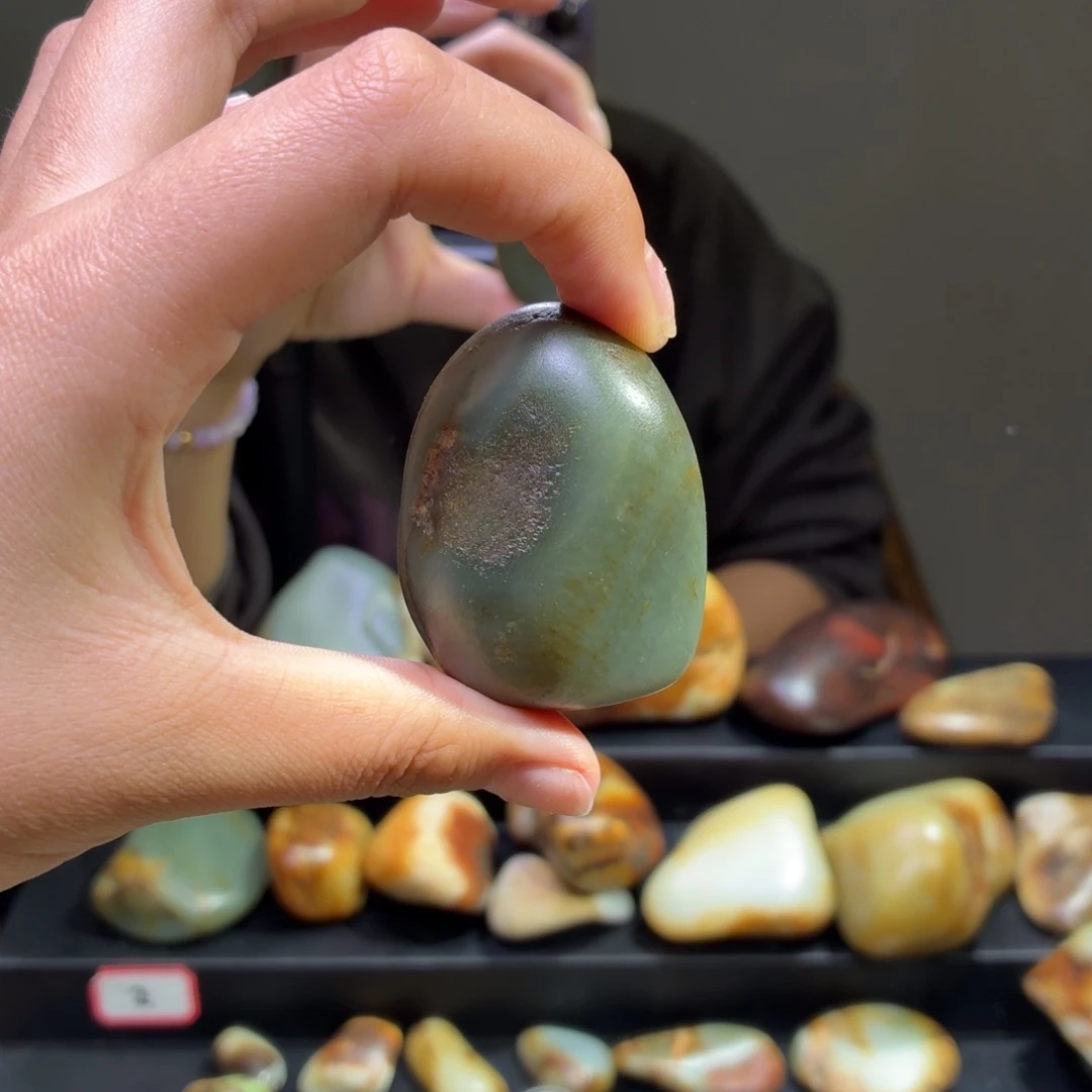 令***息和田玉未镶嵌挂件89.6