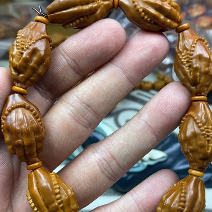 橄榄核手串/手链橄榄核雕工艺手串