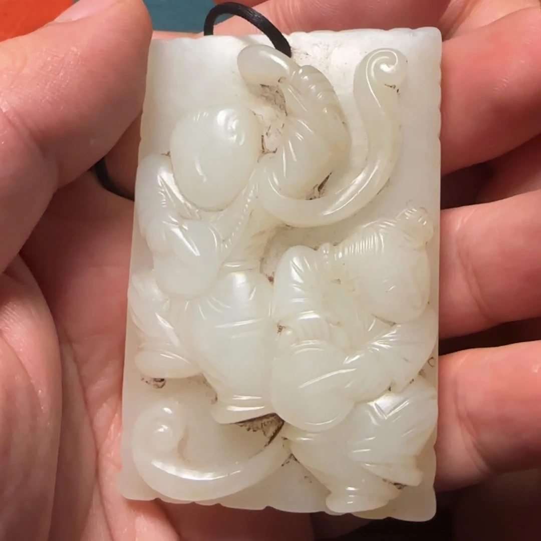 妙***阁和田玉未镶嵌挂件