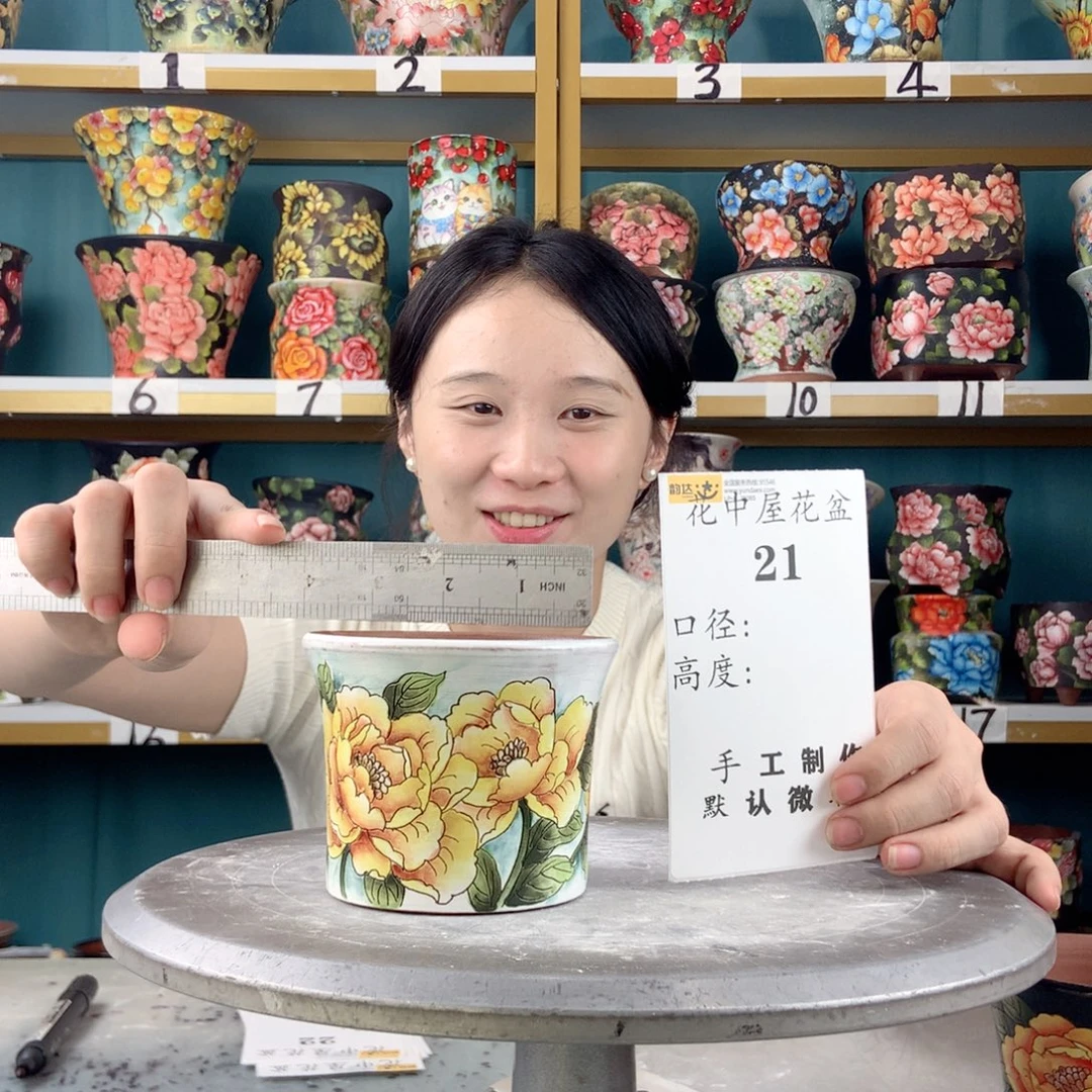 景德镇手工花盆21