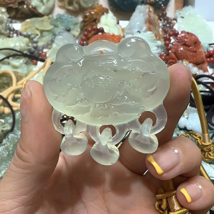 蛇纹石玉未镶嵌吊坠3****2