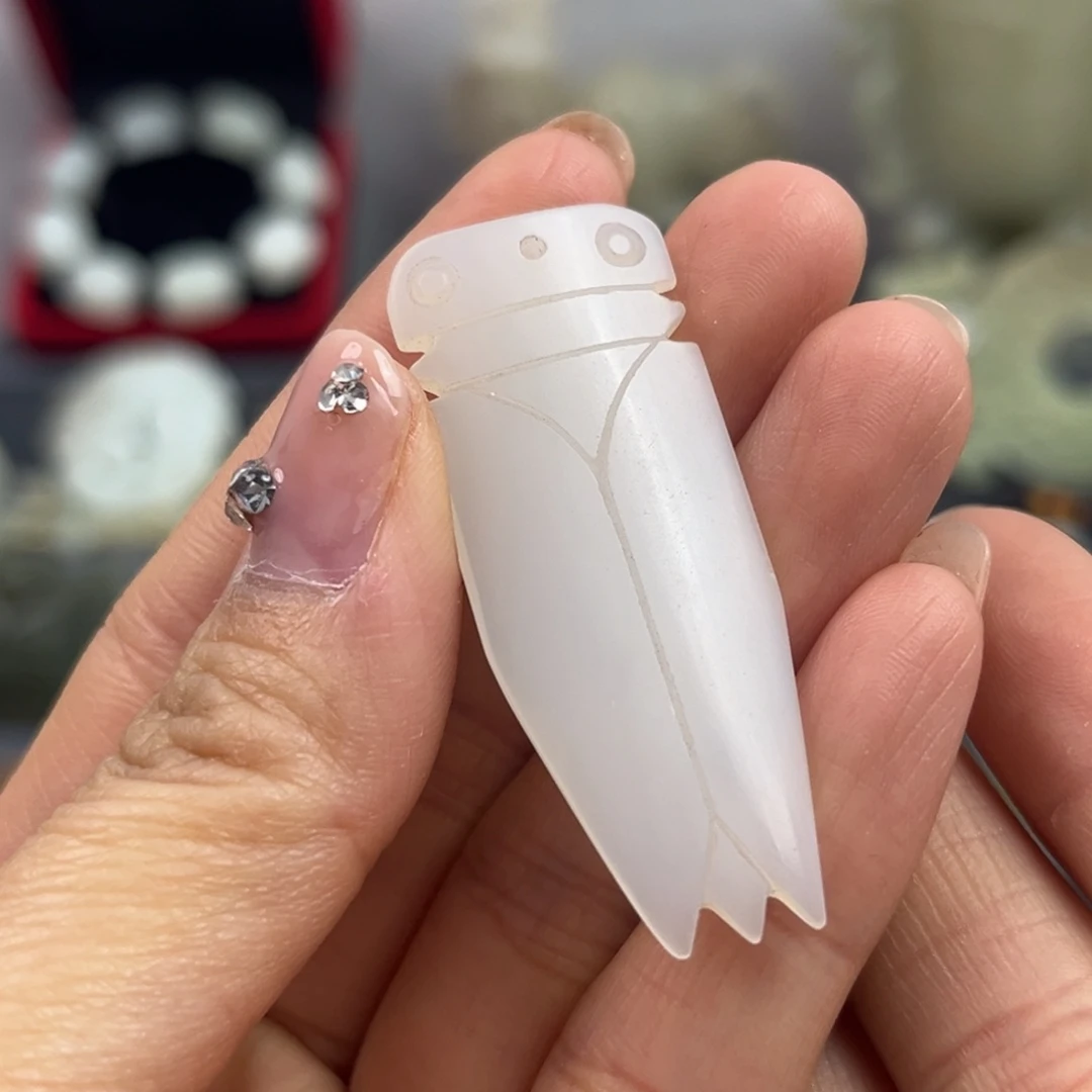 和田玉未镶嵌颈饰鉴古藏珍鉴古藏珍