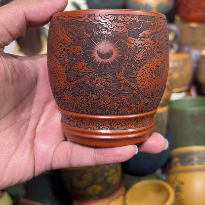 茶杯紫砂宜兴紫砂主人杯