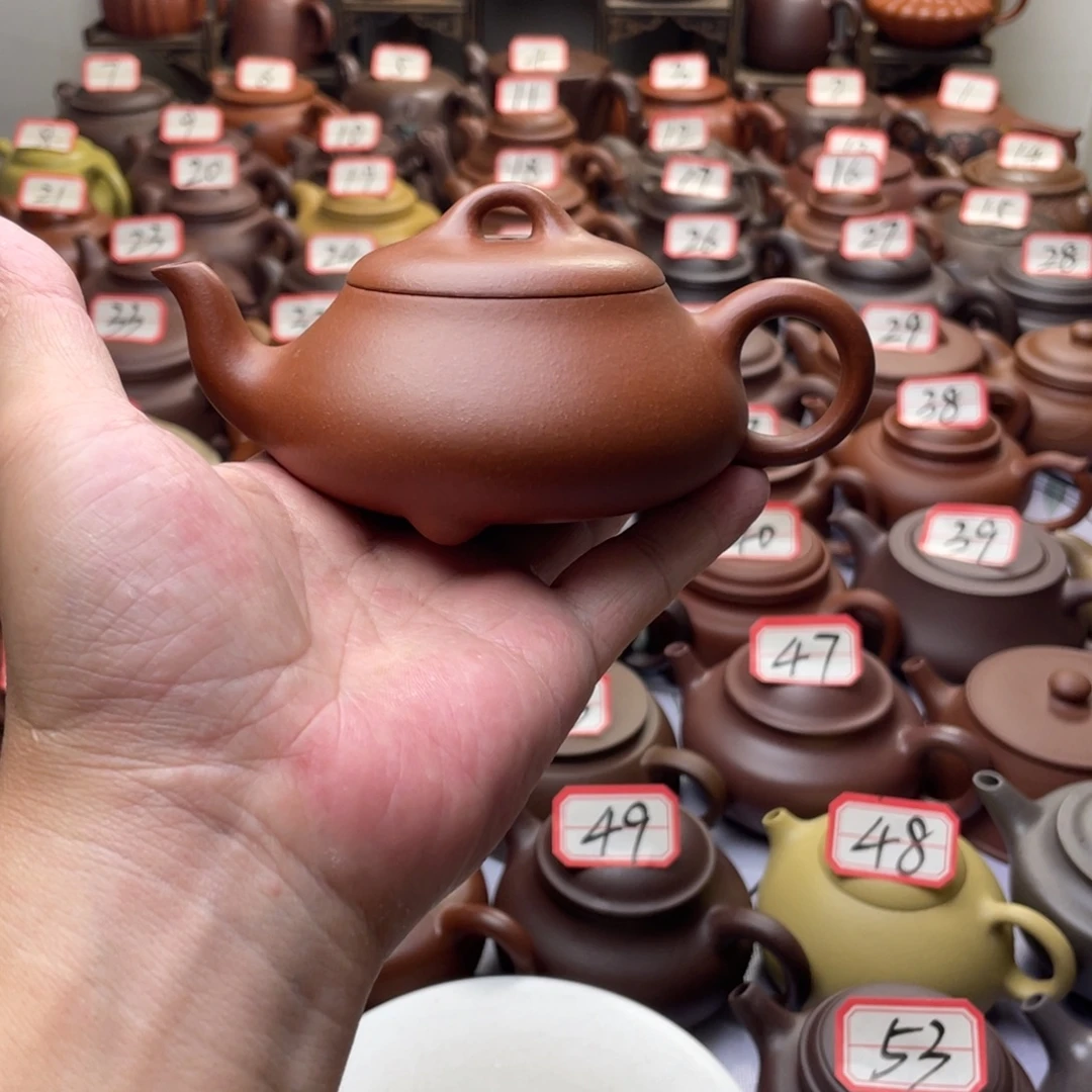 茶壶紫砂微瑕半手工