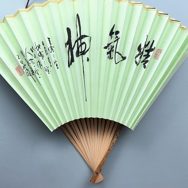 扇子95寸18方2.0排扣扇面扇面