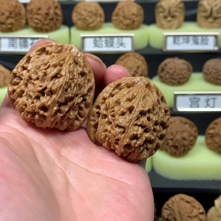 桃核把件5****臨南疆石核桃40