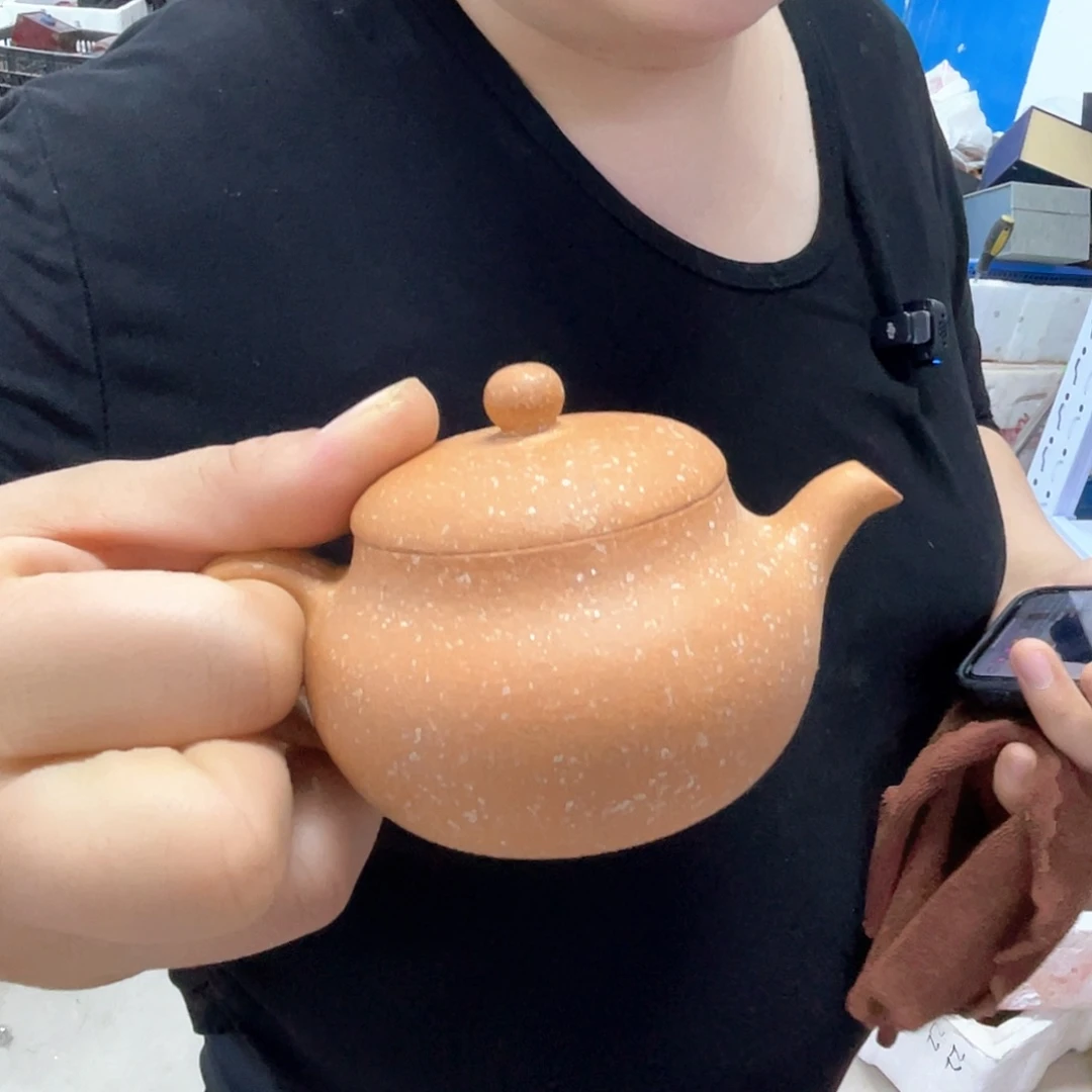 茶壶紫砂宜兴紫砂壶瑕疵