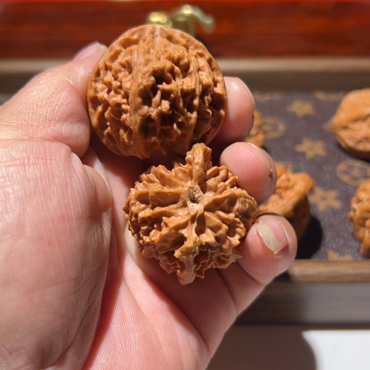 把件文玩核桃练手对子苹果园