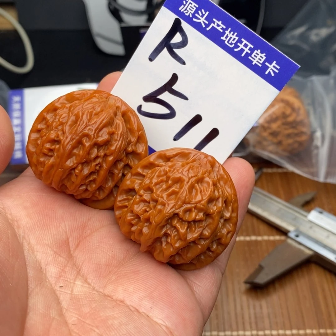 把件文玩核桃宫灯狮子头38➕