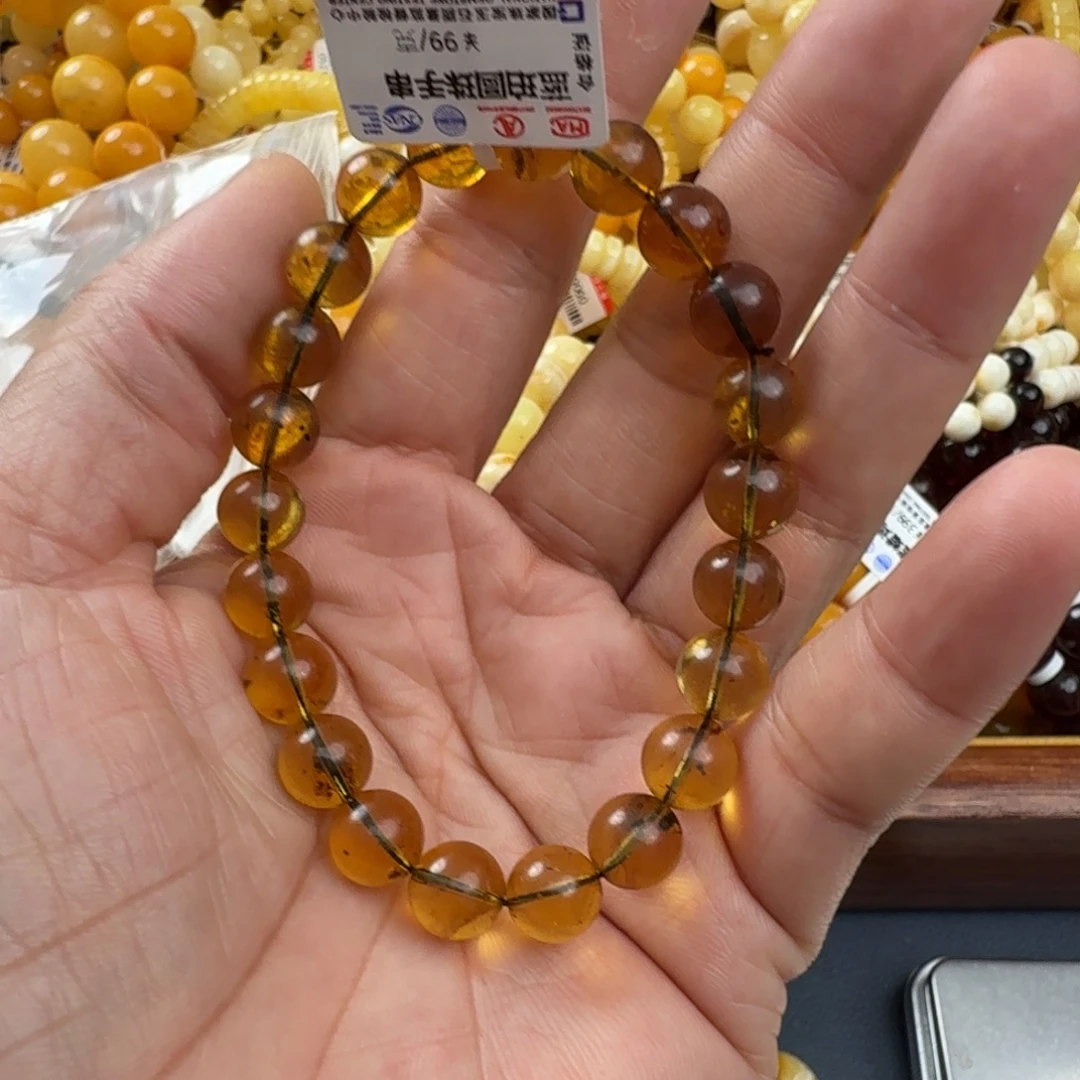琥珀未镶嵌珠宝奇石