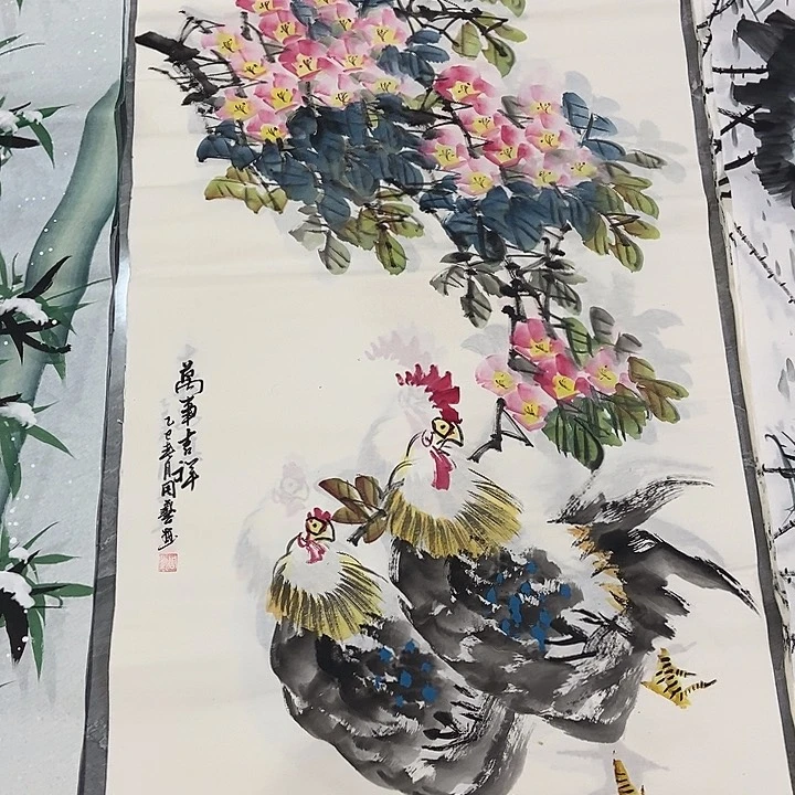 三个张画廊直播间！