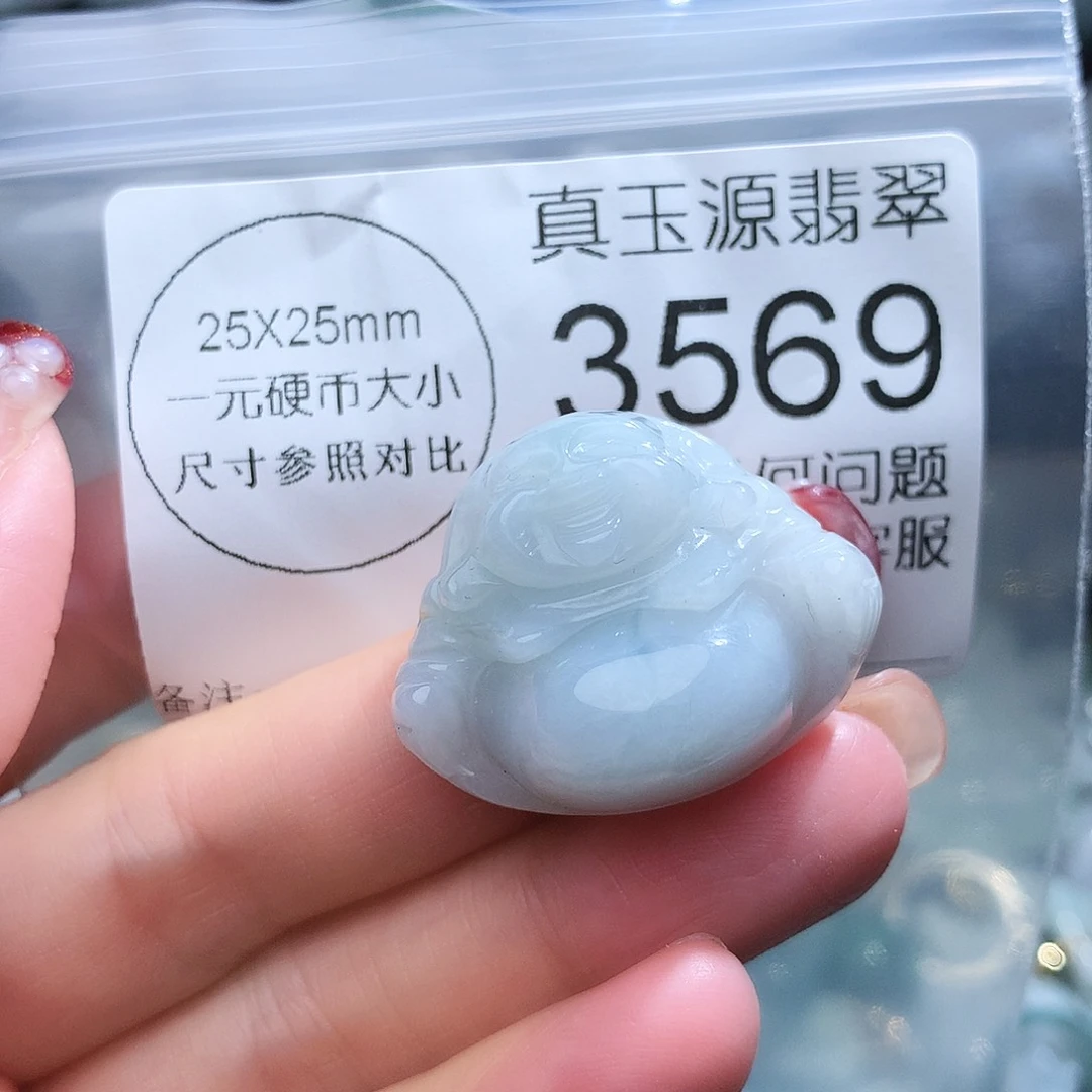 翡翠颈饰未镶嵌3569。