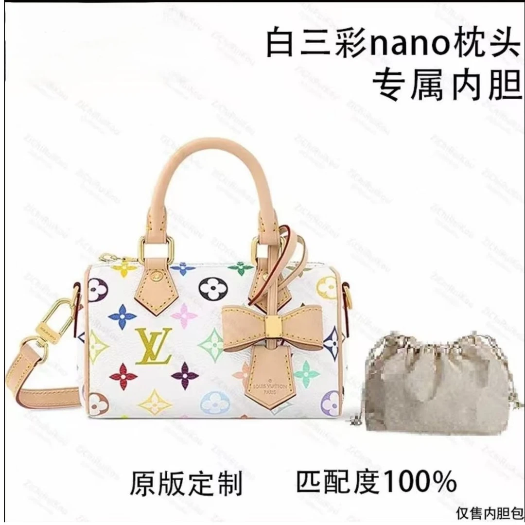 云迹·.适用于白三彩nano枕头 16cm内胆包内衬包收纳包双肩包