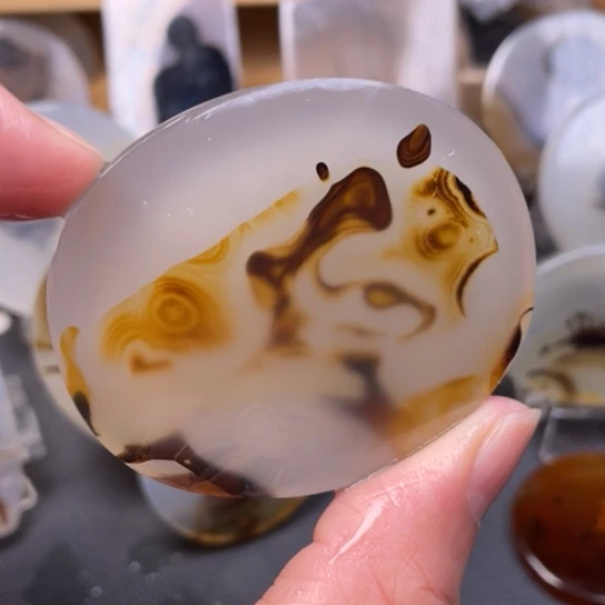 玛瑙/玉髓吊坠(不含链)未镶嵌