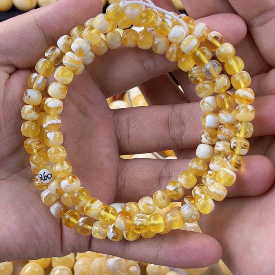 琥珀未镶嵌珠宝奇石